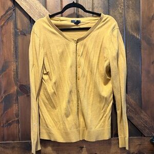 GAP Mustard Knit Sweater